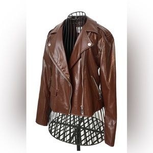 Nine West chocolate jacket size S